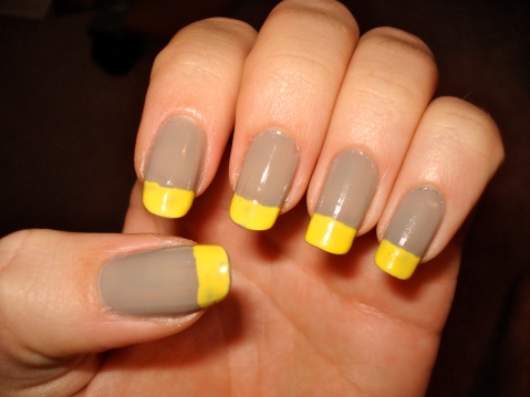 Gray and Yellow